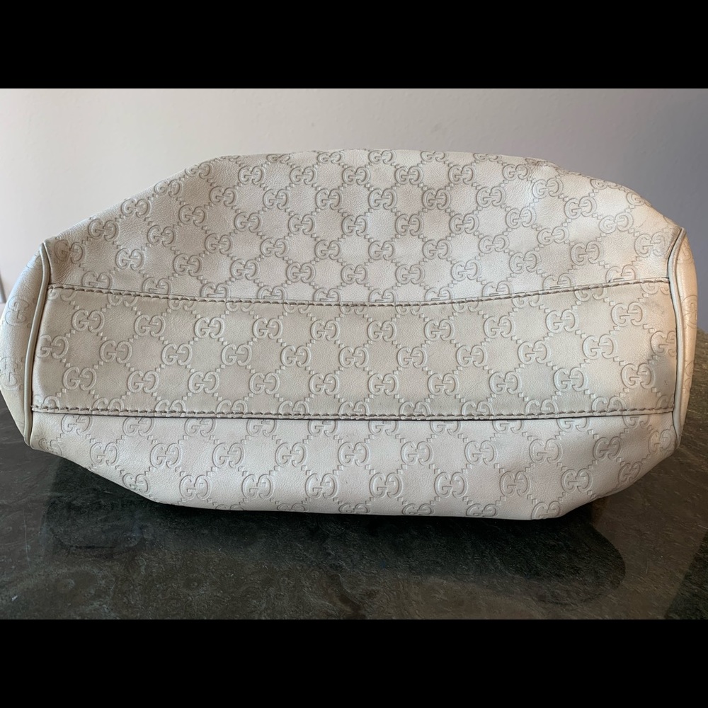 Gucci Sukey Tote Off-White Guccissima Leather - Picture 3 of 4